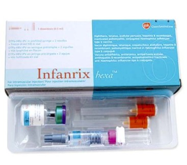 Vắc xin Infanrix Hexa (Bỉ)